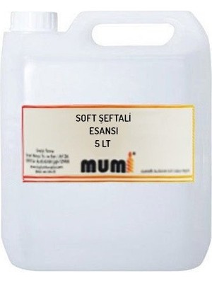 Mumi Premium Mum Esansı Soft Şeftali 5 Lt