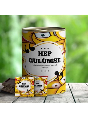 FY Group Hep Gülümse Hediye Çikolata Konservesi