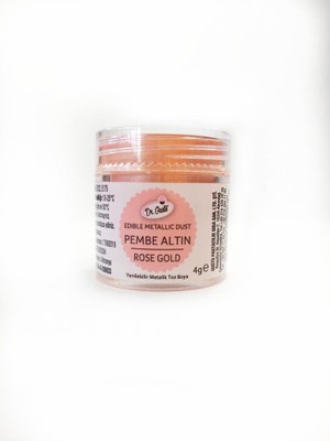 Cici Yenilebilir Metalik Pembe Altın Gıda Simi 4 G