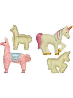 Cici Unicorn Lama Kurabiye Kalıbı Seti 2 Parça
