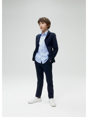 Mango Kids Slim Fit Takım Elbise Ceketi