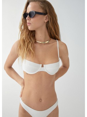 Mango Balenli Bikini Üstü