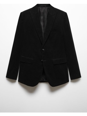 Mango Man Slim Fit Kadife Blazer