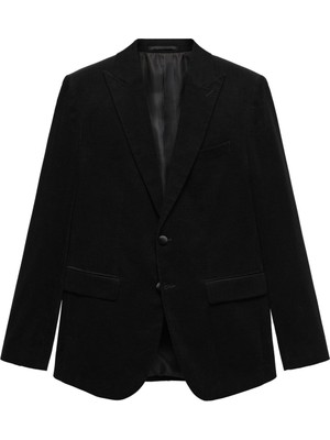 Mango Man Slim Fit Kadife Blazer