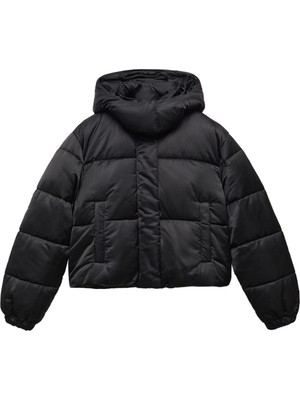 Mango Kısa Kapitoneli Anorak