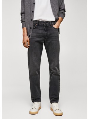 Mango Man Bob Düz Kesim Jean