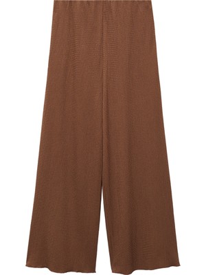 Mango Dokulu Culotte Pantolon