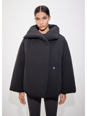 Mango Kısa Oversize Dolgulu Anorak