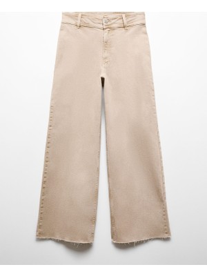 Mango Catherin Culotte Yüksek Bel Jean