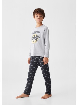 Mango Kids Uzun Batman Pijamaları