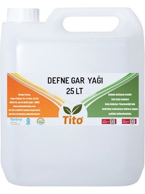 Cici Tito Defne Gar Yağı 25 Lt
