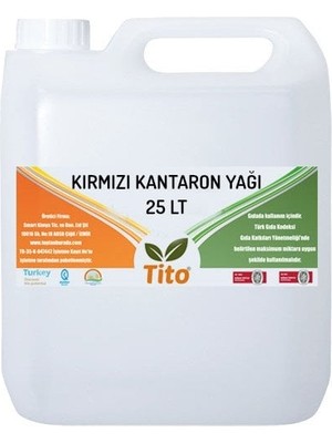 Cici Kırmızı Kantaron Yağı Soğuk Sıkım 25 Lt