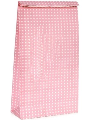 Hobs Pembe Puantiyeli Hediye Paketi 25X15X16 cm