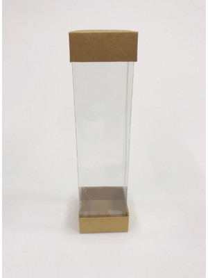 Hobs Çift Taraflı Kraftlı Sabun Kokulu Taş Mum Asetat Kutusu 5X5X20 cm