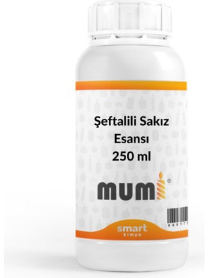 Mumi Mum Esansı Şeftalili Sakız 250 ml