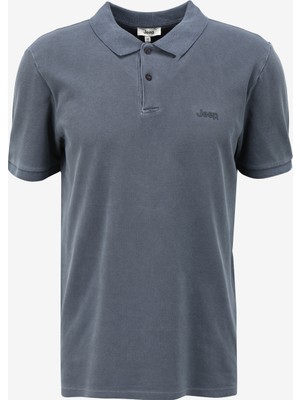 Jeep Antrasit Erkek Polo Yaka Relaxed Polo T-Shirt J4SM-TST7232