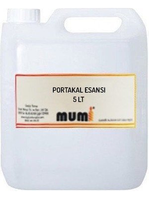 Mumi Mum Esansı Portakal 5 Lt