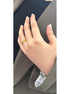 Frt Kuyumculuk 14 Ayar Altın Başak Model Alyans Yüzük 3.60 - 3.85 Gram Arası