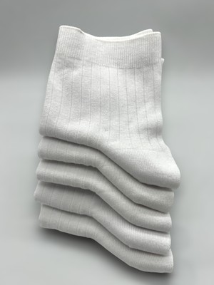 Ciho Socks Socks Premium 5 Çift Erkek Derbi - Tenis Bambu Dikişsiz Soket Çorap