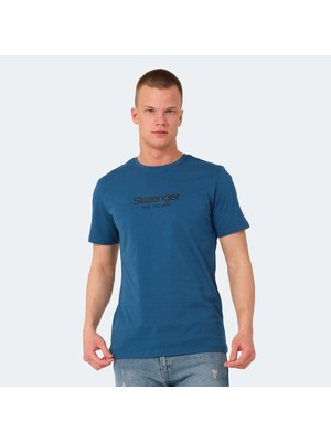 Slazenger VOITTO Erkek Tişört Petrol
