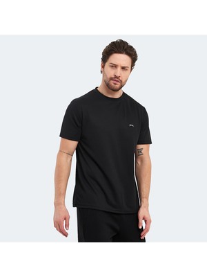 Slazenger OTAR I Erkek Tişört Siyah