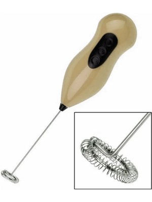 Baysa Pilli Mini Mixer Kahve Süt Köpürtücü Karıştırıcı Cappuccino Mixer