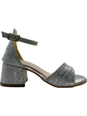 Tuğba Ortopedi 786 Kız Çocuk Topuklu Abiye Ayakkabı