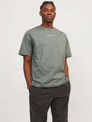 Jack & Jones Jcostagger Tee Ss Crew Erkek T-Shirt