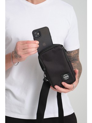 Hsr Unisex Su Geçirmez Günlük Spor Çapraz Ayarlanabilir Askılı Astarlı El Göğüs ve Omuz Çantası