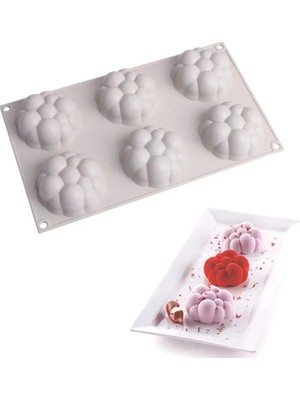 Siliko World Silikon Kek Pasta Sabun Mum Kalıbı