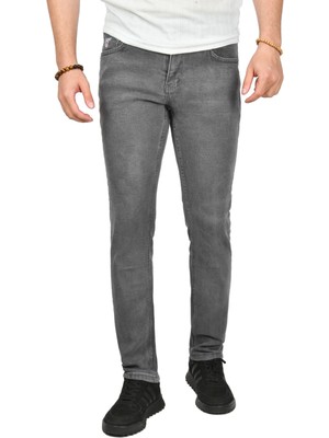 Deepsea Slim Fit Likralı Düz Kot Jean Pantolon 2406531