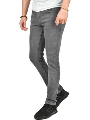 Deepsea Slim Fit Likralı Düz Kot Jean Pantolon 2406531