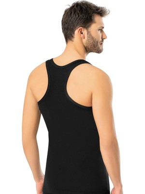 Erdem Erkek Likralı Sporcu Askılı Atlet 1121 - 6 Adet