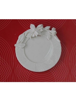 Simo Silikon Karanfilli Yapraklı Oval Çerçeve Kalıp