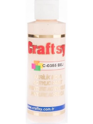 Cadence Akrilik Boya 120 ml Bej