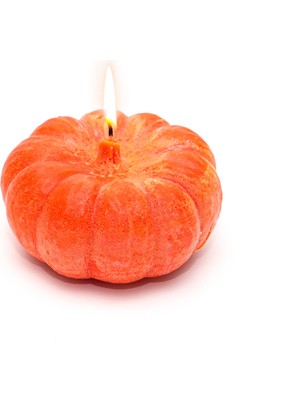 Missi 7 cm Dekoratif Tarçın Balkabağı Mum