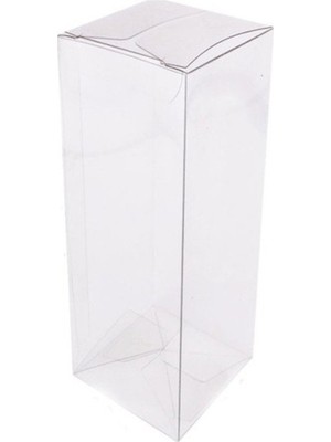 Mas Mutfak Şeffaf Asetat Kutu 5X5X20 cm 10 Adet