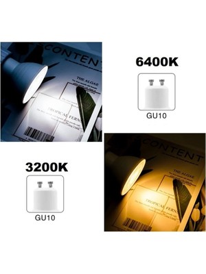 Cata 5 Adet 7W LED Ampul (Gu-10) (Günışığı)