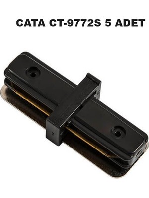 Cata 5 Adet  Monofaze Ray Orta Besleme (Siyah)