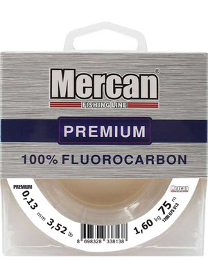 Mercan Fluorocarbon Premium 25 M Makara Misina