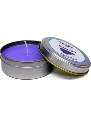 Mystica Soya Wax Mum Kokulu Tenekede Lavender