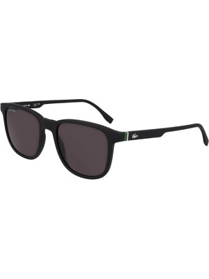 Lacoste L 6029S 002 53 Erkek Oval Füme Kemik Güneş Gözlüğü
