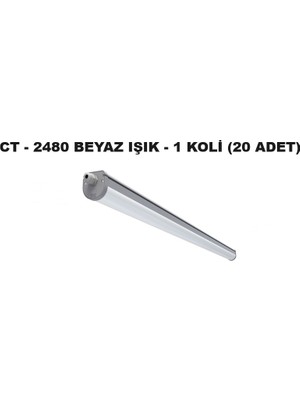 Cata 20 Adet 40W Acil Aydınlatma Kitli Ledli Etanj(Beyaz)