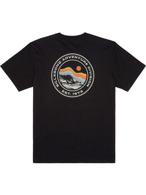 Billabong Rockies Ss Erkek Siyah Tişört