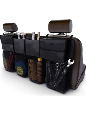 Cokleas Araba Araç Içi Oto Bagaj Düzenleyici Organizer Çanta 8 Cepli Eşya Çantası