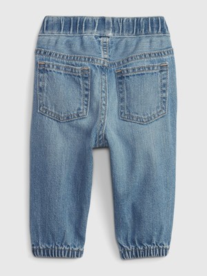 Gap Erkek Bebek Mavi Pull-On Bubble Jean Pantolon