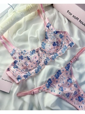 Es Lingerie Bianca Bralet Takım