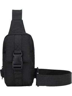 Hanghong Erkek Göğüs Çantası Crossbody Çanta Mini Omuz Öğrenci Sporları (Yurt Dışından)