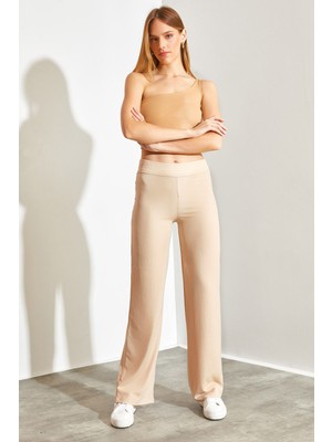 Shade Beli Lastikli Börümcük Kumas Pantolon