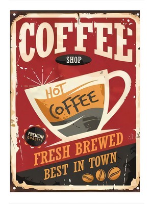 Ekart Kahve Coffe Temalı Art Mdf Poster 50CMX 70CM